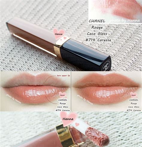 chanel rouge coco gloss caresse